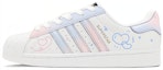 Order 【訂製球鞋】adidas originals Superstar系列 浪漫520 粉藍小愛心 小清新風 情侶款 特殊鞋盒 低筒 板鞋 男女同款 粉白