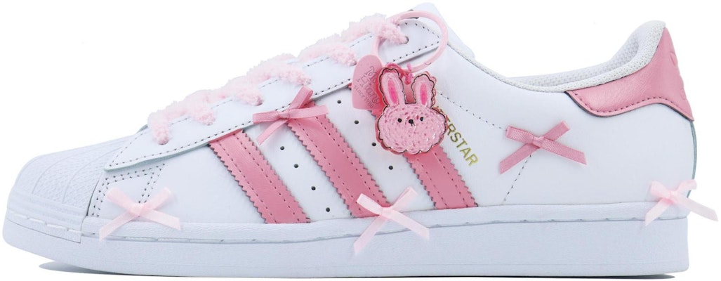 아디다스 오리지널 슈퍼스타 '핑크 보우' 커스텀 슈즈 EG4958(Team168-蝴蝶结S-BOX) Order 아디다스 오리지널 슈퍼스타 '핑크 보우' 커스텀 슈즈 EG4958(Team168-蝴蝶结S-BOX)
