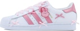 Order 아디다스 오리지널 슈퍼스타 '핑크 보우' 커스텀 슈즈 EG4958(Team168-蝴蝶结S-BOX)