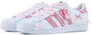 아디다스 오리지널 슈퍼스타 '핑크 보우' 커스텀 슈즈 EG4958(Team168-蝴蝶结S-BOX)