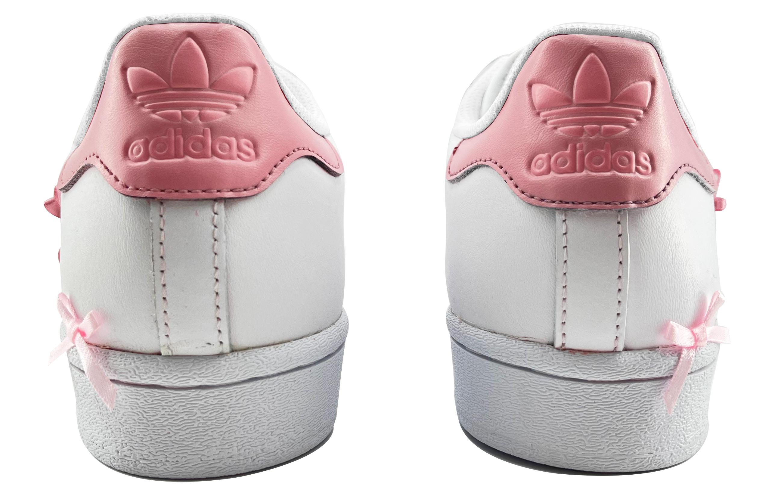 Details for [定制鞋] adidas Originals Superstar '粉色蝴蝶结' EG4958(Team168-蝴蝶结S-BOX）
