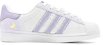 Lookbook 【客製球鞋】 adidas originals Superstar 南瓜貓咪 特製鞋盒 舒適 百搭 低筒 板鞋 男女皆宜 淡紫色