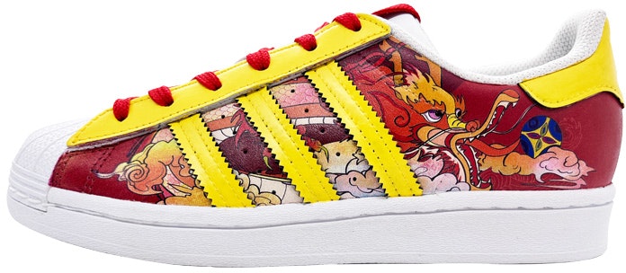 custom-shoes-adidas-originals-superstar-red-dragon