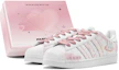 Buy 【訂製球鞋】 adidas originals SUPERSTAR 浪漫520 寶藏女孩 甜美搭配 甜心兔子 特殊鞋盒 低筒 草地鞋 男女同款 粉白