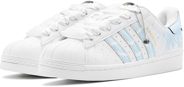 【訂製球鞋】 adidas originals Superstar 浪漫520 冰藍之戀 特殊鞋盒 低筒 板鞋 男女同款 藍 Shop 【訂製球鞋】 adidas originals Superstar 浪漫520 冰藍之戀 特殊鞋盒 低筒 板鞋 男女同款 藍