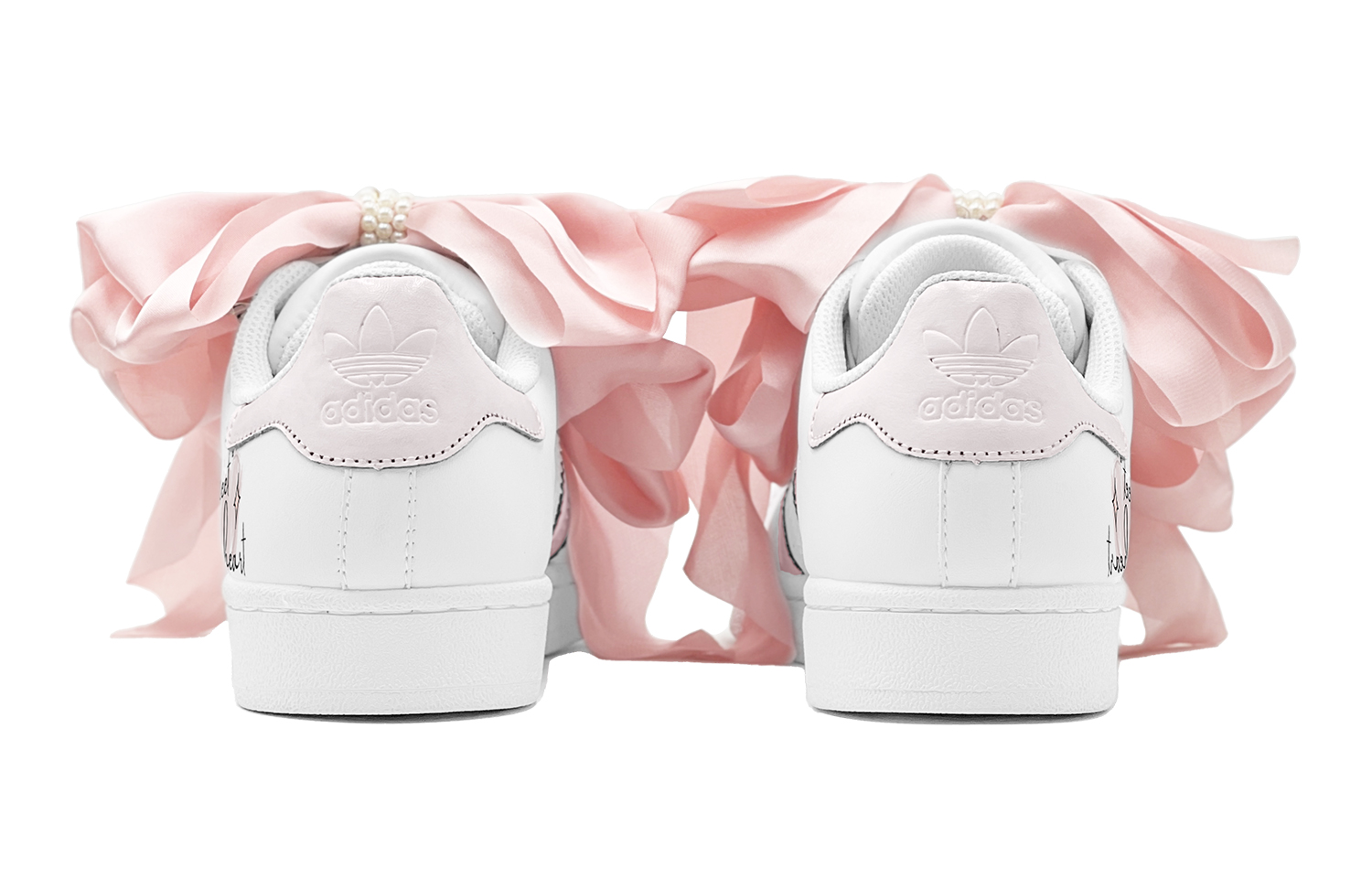 Purchase [Custom Shoes] adidas Originals Superstar 'Romantic 520 Pink Heart'
