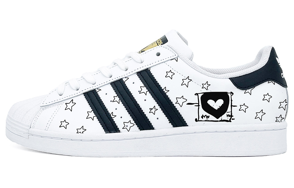 [Custom Shoes] adidas Originals Superstar 'Shell Toe Sharp Black'