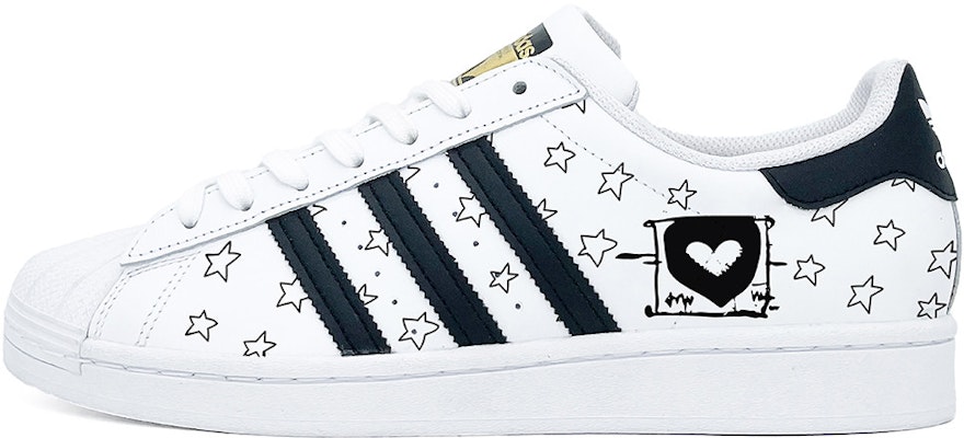 아디다스 슈퍼스타 '쉘토 샤프 블랙' (커스텀) EG4958(Team2-有棱有角) Buy 아디다스 슈퍼스타 '쉘토 샤프 블랙' (커스텀) EG4958(Team2-有棱有角)