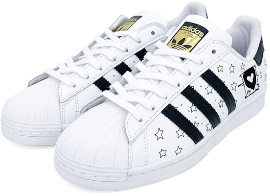 아디다스 슈퍼스타 '쉘토 샤프 블랙' (커스텀) EG4958(Team2-有棱有角) Lookbook 아디다스 슈퍼스타 '쉘토 샤프 블랙' (커스텀) EG4958(Team2-有棱有角)