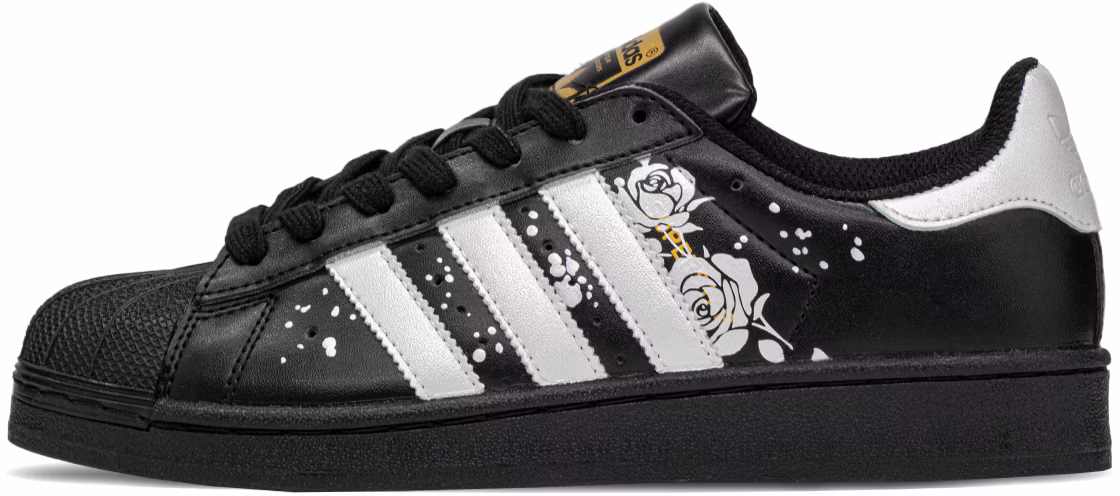 custom-shoes-adidas-originals-superstar-silver-black-rose