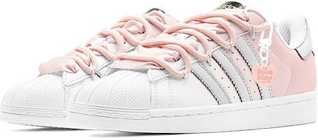 【專屬定製球鞋】 adidas originals Superstar 城市簡約風 銀粉愛心 解構設計 特殊鞋盒 低筒 板鞋 男女皆宜 粉色 Shop 【專屬定製球鞋】 adidas originals Superstar 城市簡約風 銀粉愛心 解構設計 特殊鞋盒 低筒 板鞋 男女皆宜 粉色
