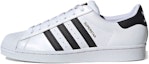 Details for 【專屬定製球鞋】 adidas originals Superstar 城市簡約風 銀粉愛心 解構設計 特殊鞋盒 低筒 板鞋 男女皆宜 粉色