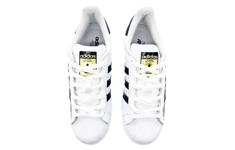 Purchase 【訂製球鞋】 adidas originals Superstar 蝸牛悅享 九色鹿·敦煌 國風國潮 貝殼頭 低筒 板鞋 男女款 白黑