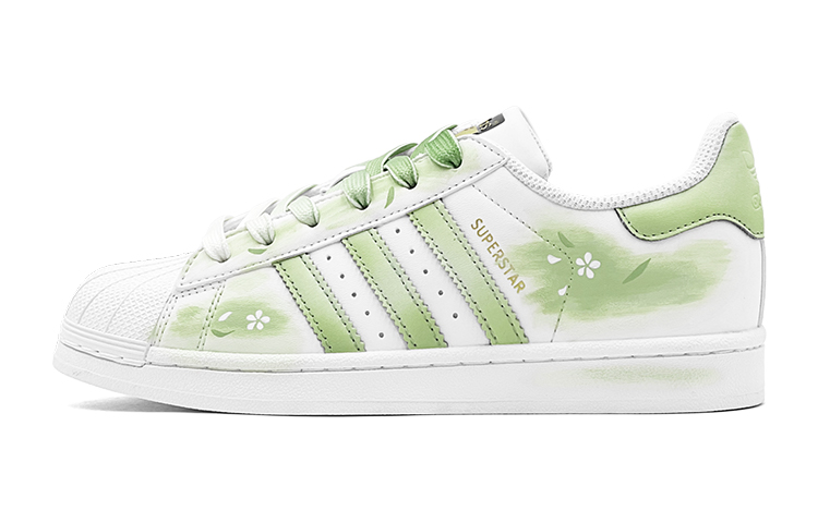 [Custom Shoes] adidas Originals Superstar 'Spring Green Blossom' 圖 2