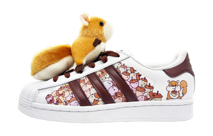 [Custom Shoes] adidas Originals Superstar 'Squirrel Acorn'
