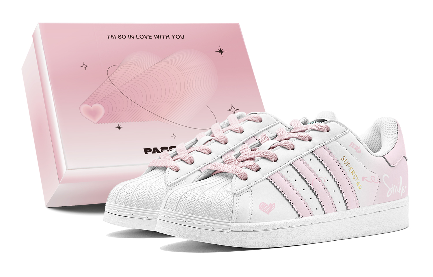 [Custom Shoes] adidas Originals Superstar 'Summer Sweetheart Pink'