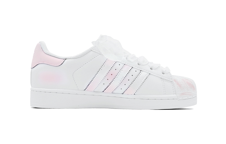 Lookbook [Sepatu Custom] adidas Originals Superstar 'Sweetheart Pink-Putih' EG4958(Team88-甜蜜之源S-BOX)