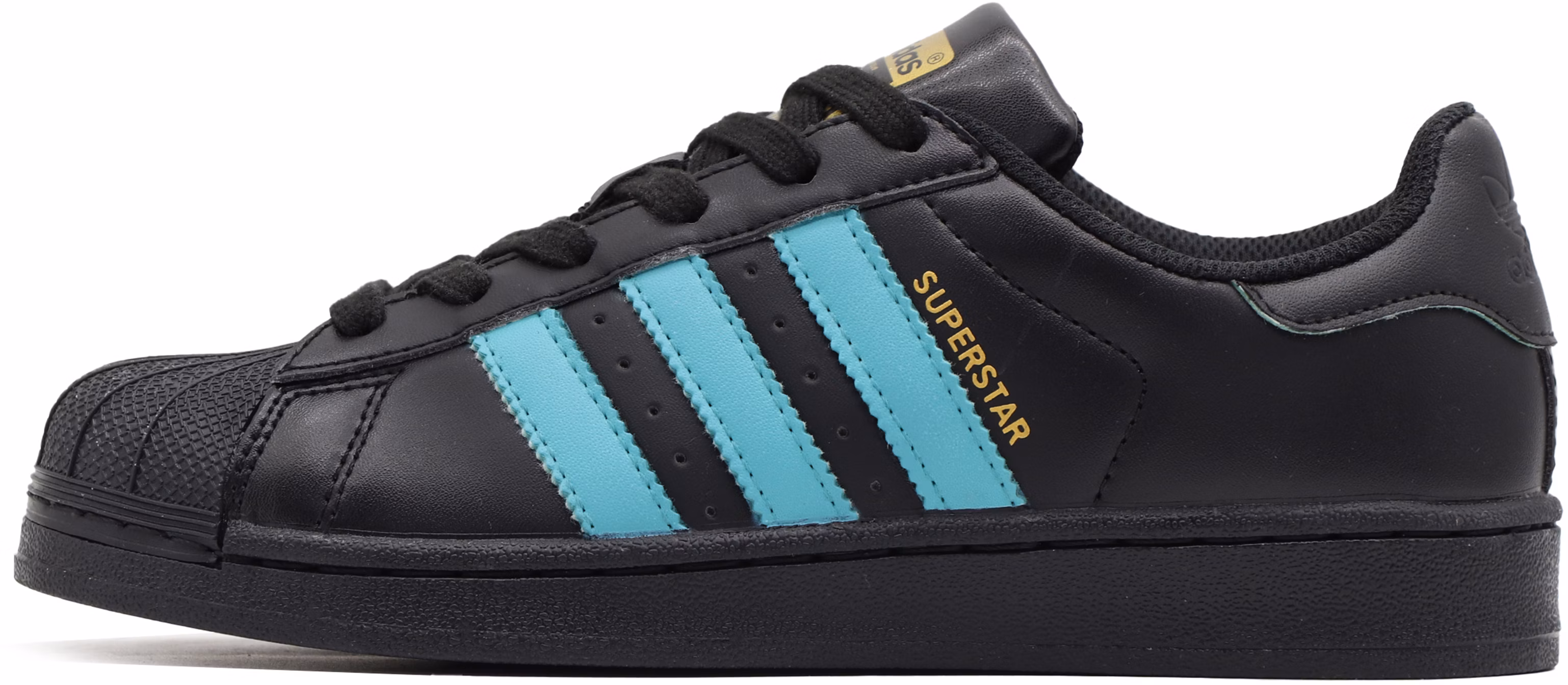 custom-shoes-adidas-originals-superstar-tiffany-black-green-blue