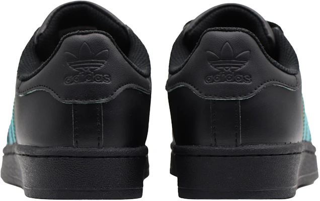 カスタム Superstar ティファニー風ブラック/グリーン/ブルー EG4959(Team57-男女款湖水) Purchase カスタム Superstar ティファニー風ブラック/グリーン/ブルー EG4959(Team57-男女款湖水)