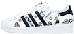 아디다스 오리지널스 슈퍼스타 '트라이벌 블랙 화이트' (커스텀 슈즈) EG4958(Team2-部落风情)
