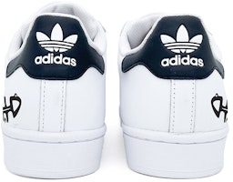 【訂製球鞋】 adidas originals 貝殼頭 部落風情 低筒 板鞋 男女同款 黑白色 Shop 【訂製球鞋】 adidas originals 貝殼頭 部落風情 低筒 板鞋 男女同款 黑白色