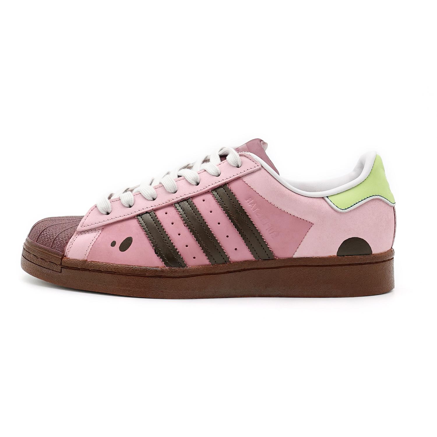 Buy [Sepatu Custom] adidas Originals Superstar 'Umeboshi Pink' GX3623(Team174-乌梅子酱)