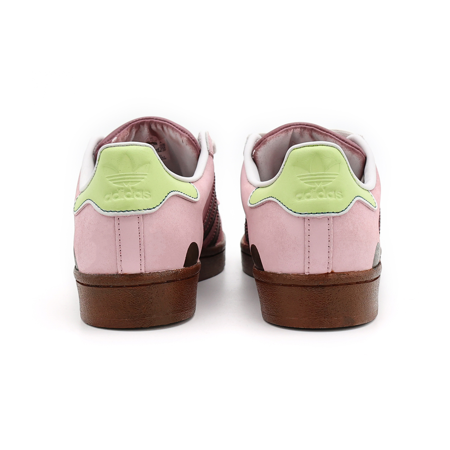 Shop [Sepatu Custom] adidas Originals Superstar 'Umeboshi Pink' GX3623(Team174-乌梅子酱)