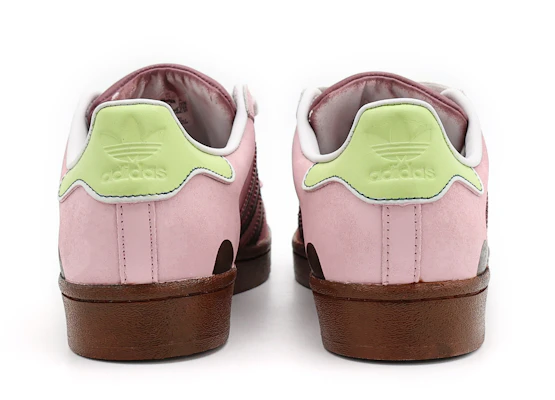 【客製化球鞋】adidas originals Superstar 烏梅子醬 墨明起妙製作 防滑耐磨 低筒 滑板鞋 男女款 粉 Shop 【客製化球鞋】adidas originals Superstar 烏梅子醬 墨明起妙製作 防滑耐磨 低筒 滑板鞋 男女款 粉