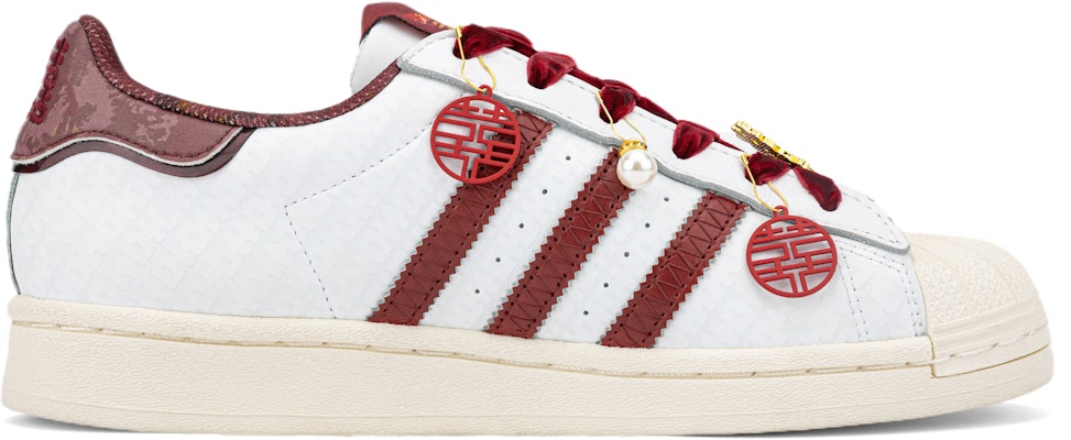 【訂製球鞋】adidas originals SUPERSTAR 婚禮鞋 秀禾 國風 手繪 祥雲 永結同心 潮流舒適 低筒 板鞋 男女同款 紅白 Lookbook 【訂製球鞋】adidas originals SUPERSTAR 婚禮鞋 秀禾 國風 手繪 祥雲 永結同心 潮流舒適 低筒 板鞋 男女同款 紅白
