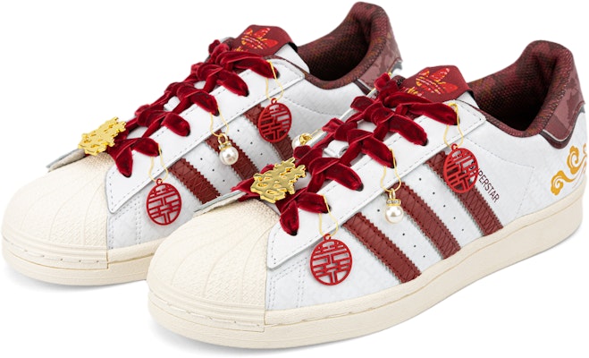 【訂製球鞋】adidas originals SUPERSTAR 婚禮鞋 秀禾 國風 手繪 祥雲 永結同心 潮流舒適 低筒 板鞋 男女同款 紅白 Shop 【訂製球鞋】adidas originals SUPERSTAR 婚禮鞋 秀禾 國風 手繪 祥雲 永結同心 潮流舒適 低筒 板鞋 男女同款 紅白