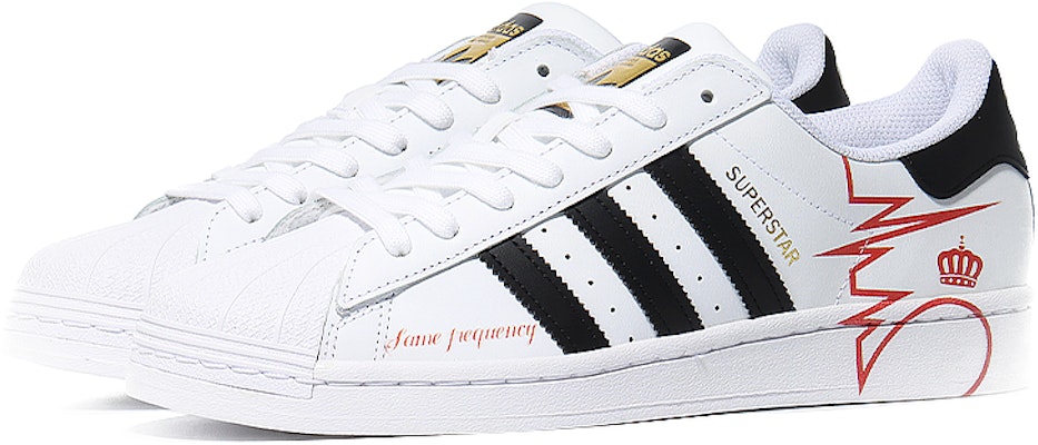 아디다스 오리지널 슈퍼스타 '흰/검' (커스텀) EG4958(Team10-同频律动) Lookbook 아디다스 오리지널 슈퍼스타 '흰/검' (커스텀) EG4958(Team10-同频律动)