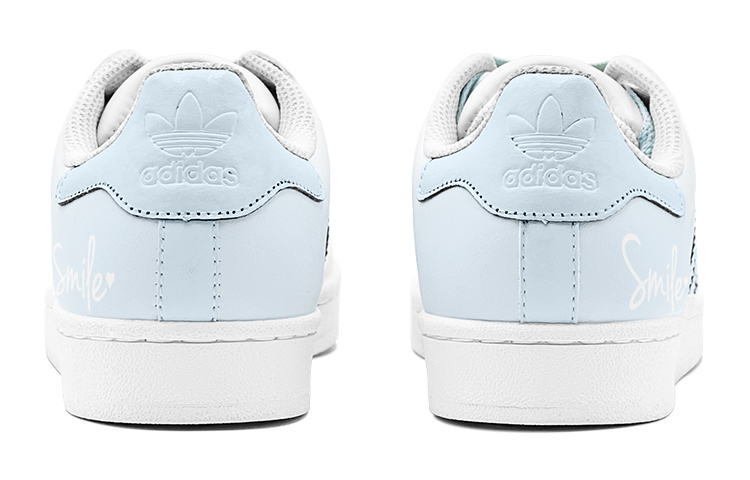 Purchase 【客製化球鞋】adidas originals SUPERSTAR夏日遊玩 濃情520 燦笑甜心 特殊鞋盒 低筒 休閒板鞋 男女款 白藍