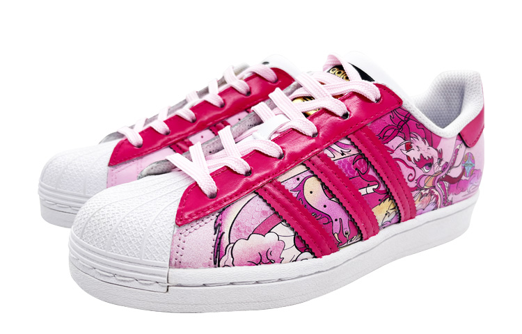 Shop Zapatillas adidas Originals Superstar 'Año del Dragón - Dragón Rosa' EG4958（Team185-龙年限定—粉龙）