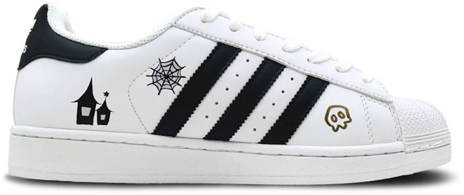 【定制鞋款】阿迪达斯三叶草超级星黑白‘万圣节涂鸦蜘蛛网’ C77124(Team-S贝壳头万圣节涂鸦) Order 【定制鞋款】阿迪达斯三叶草超级星黑白‘万圣节涂鸦蜘蛛网’ C77124(Team-S贝壳头万圣节涂鸦)