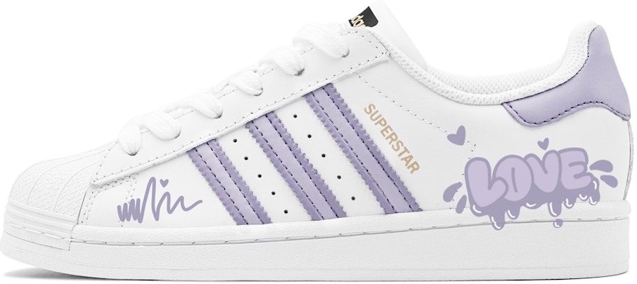 아디다스 오리지널 슈퍼스타 '러브 라벤더' 한정판 (Limited Edition implied) EG4958(TeamS-薰衣草之恋S-BOX) Buy 아디다스 오리지널 슈퍼스타 '러브 라벤더' 한정판 (Limited Edition implied) EG4958(TeamS-薰衣草之恋S-BOX)