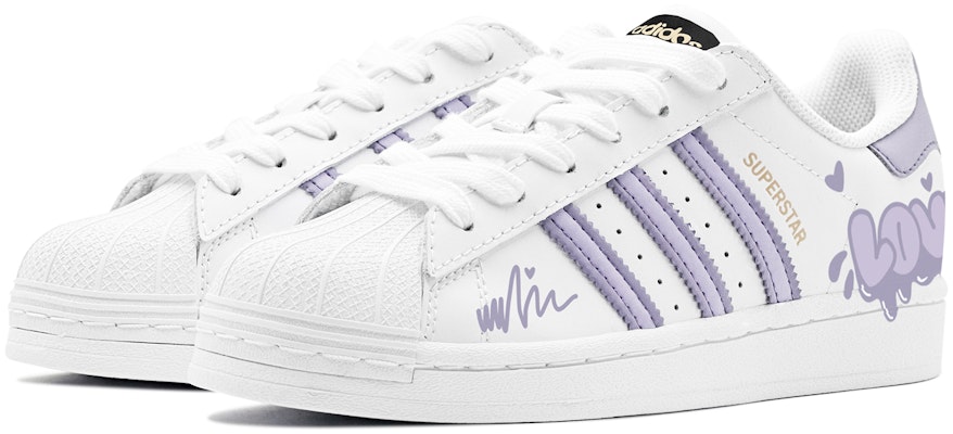 아디다스 오리지널 슈퍼스타 '러브 라벤더' 한정판 (Limited Edition implied) EG4958(TeamS-薰衣草之恋S-BOX) Lookbook 아디다스 오리지널 슈퍼스타 '러브 라벤더' 한정판 (Limited Edition implied) EG4958(TeamS-薰衣草之恋S-BOX)