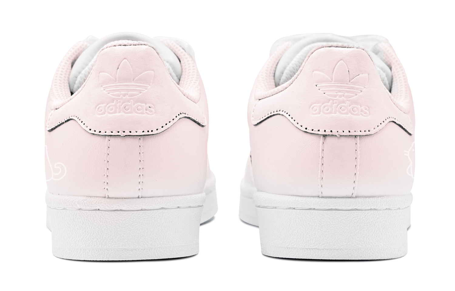 Shop 【訂製球鞋】adidas originals Superstar 萌趣小貓爪 限定鞋盒 防滑耐磨 低幫 板鞋 男女同款