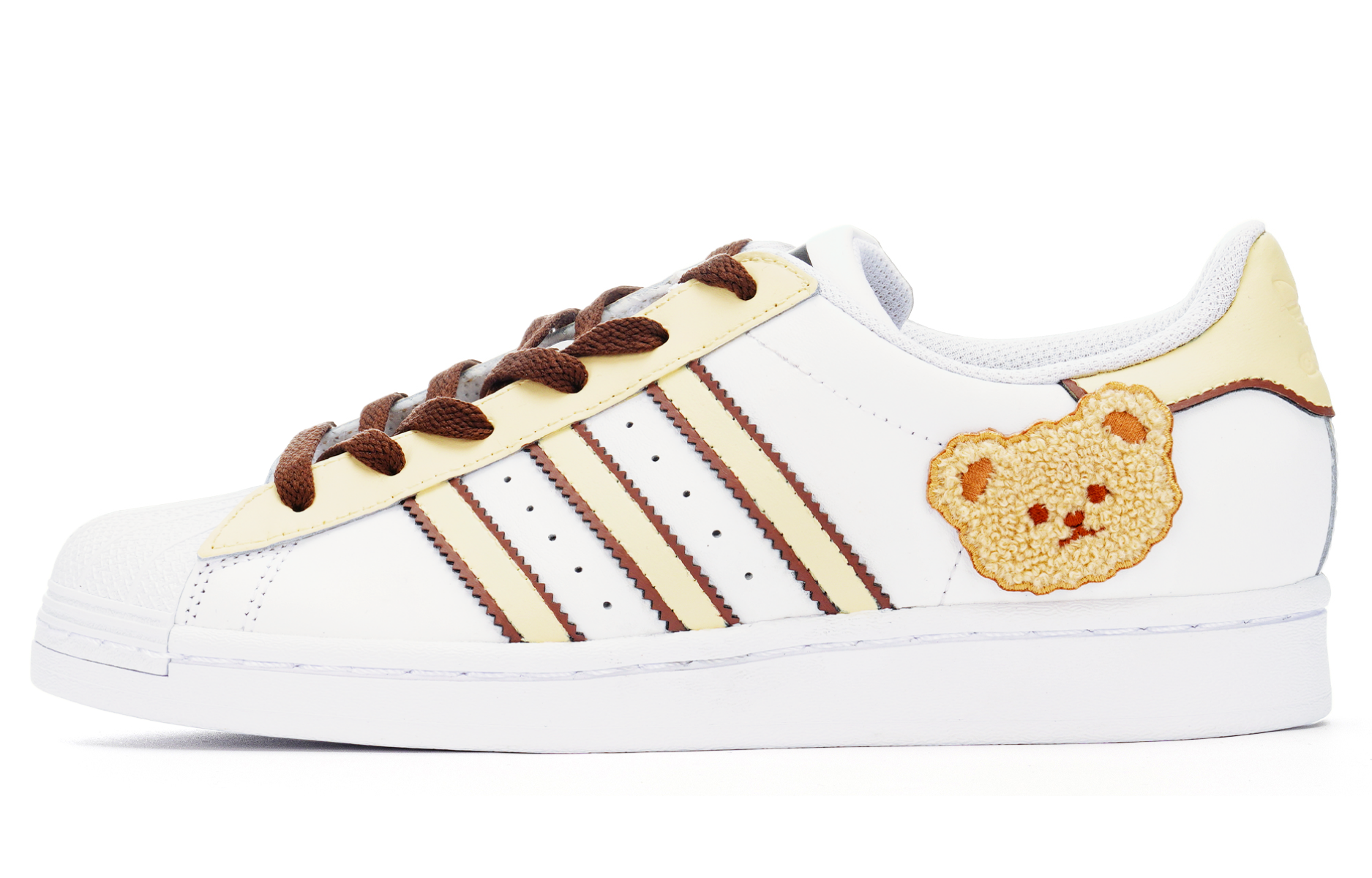 Buy [Custom Shoes] adidas Originals Superstar Low Top 'Hazelnut Chocolate Gold Label' EG4958（Team74-小棕熊）