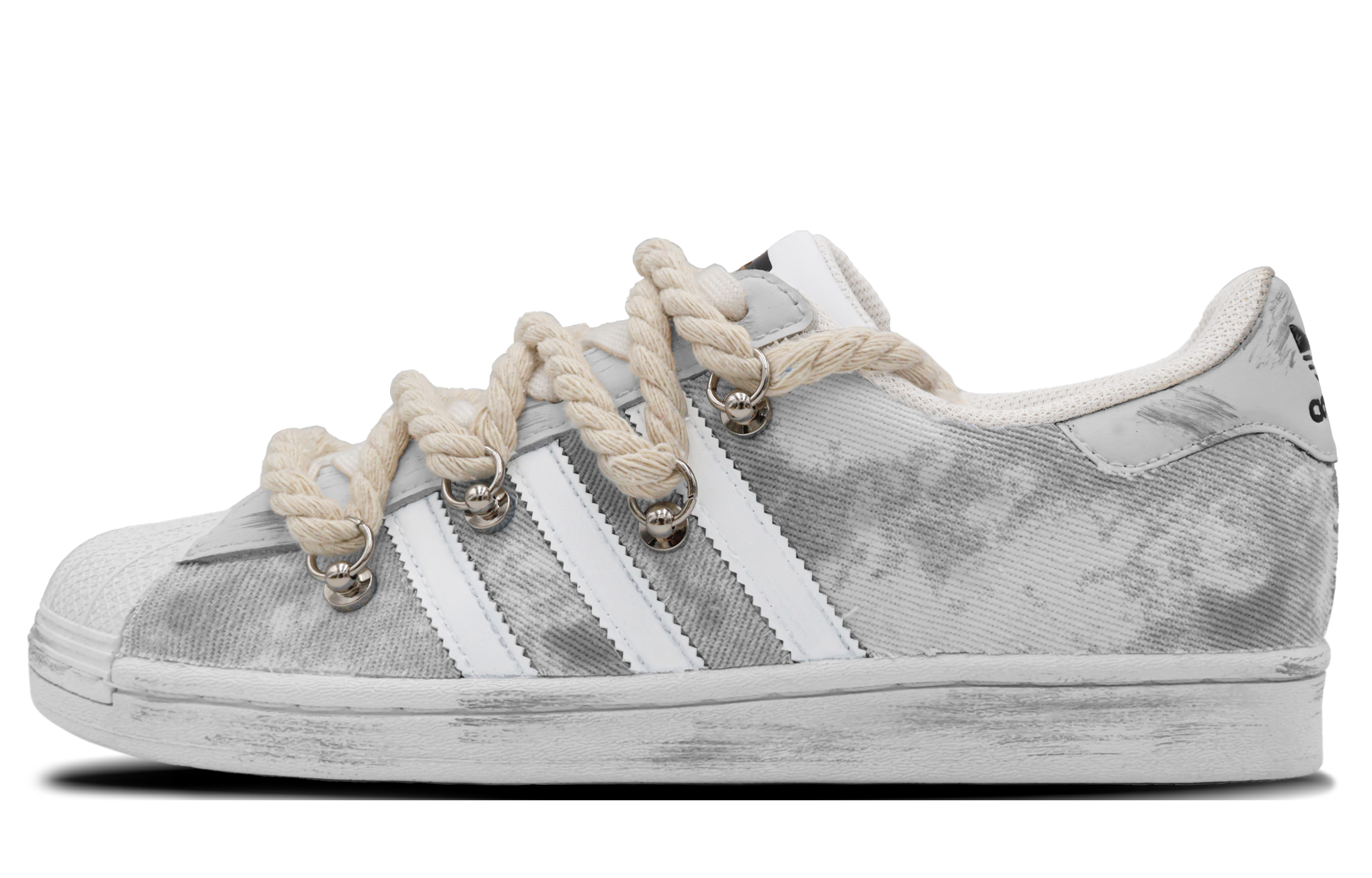 [Custom Shoes] adidas Originals Superstar Retro 'Ink Stained'