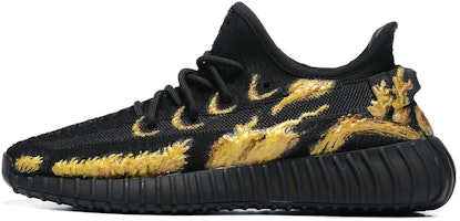 【定制球鞋】adidas originals Yeezy Boost 350 V2 黑武士 防滑耐磨 低幫 生活休閒鞋 男女同款 黑金 Buy 【定制球鞋】adidas originals Yeezy Boost 350 V2 黑武士 防滑耐磨 低幫 生活休閒鞋 男女同款 黑金