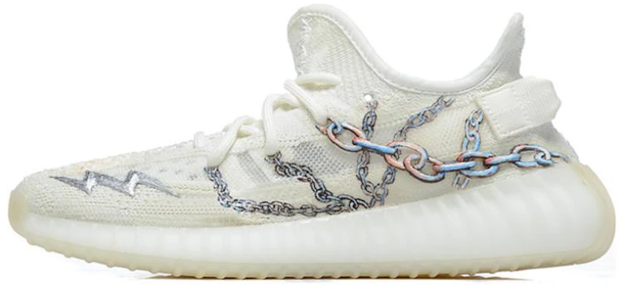 カスタムメイド adidas Yeezy Boost 350 白 3DチェーンLow HQ6316(Team54-3D铁链) Buy カスタムメイド adidas Yeezy Boost 350 白 3DチェーンLow HQ6316(Team54-3D铁链)