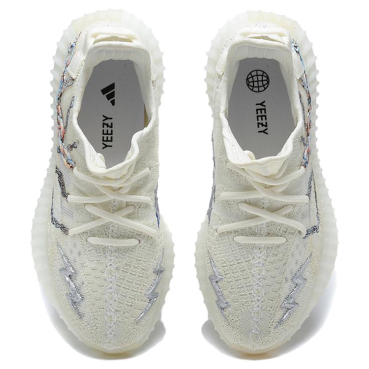 Custom Shoes adidas Originals Yeezy Boost 350 White 3D Chain Low