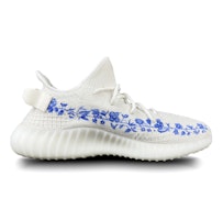 カスタムメイド Yeezy Boost 360 V2 "青白磁" HQ6316(Qin1-男女同款青花瓷) Order カスタムメイド Yeezy Boost 360 V2 "青白磁" HQ6316(Qin1-男女同款青花瓷)