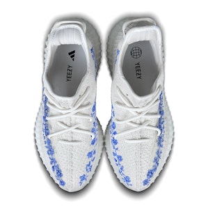 カスタムメイド Yeezy Boost 360 V2 "青白磁" HQ6316(Qin1-男女同款青花瓷) Shop カスタムメイド Yeezy Boost 360 V2 "青白磁" HQ6316(Qin1-男女同款青花瓷)