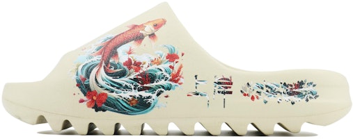 아디다스 오리지널스 이지 슬라이드 '행운의 코이 베이지' (커스텀) FZ5897(Team168-前程似锦) Order 아디다스 오리지널스 이지 슬라이드 '행운의 코이 베이지' (커스텀) FZ5897(Team168-前程似锦)