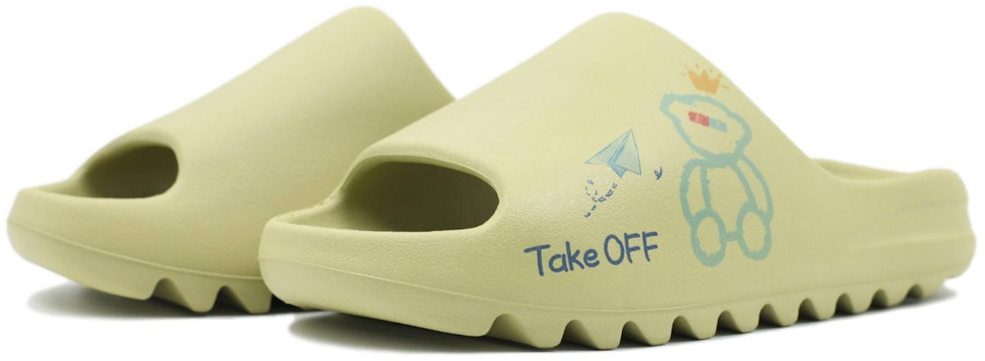 아디다스 오리지널 이지 슬라이드 '그린 갤럭시 베어' (커스텀) FZ5904(Team205-王者之熊) Shop 아디다스 오리지널 이지 슬라이드 '그린 갤럭시 베어' (커스텀) FZ5904(Team205-王者之熊)