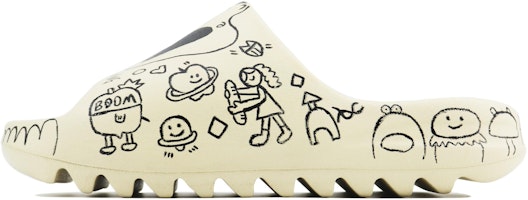 아디다스 오리지널 이지 슬라이드 '썸머 두들 베이지' (커스텀) FZ5897(Team168-夏日涂鸦) Buy 아디다스 오리지널 이지 슬라이드 '썸머 두들 베이지' (커스텀) FZ5897(Team168-夏日涂鸦)