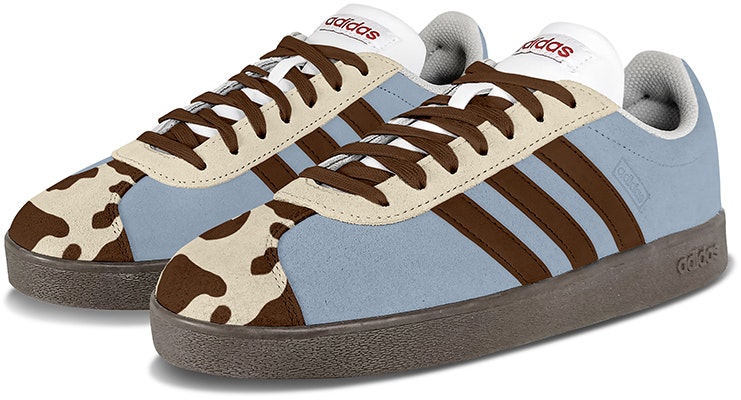 【訂製球鞋】adidas neo Vl Court Lifestyle 復古經典 街頭潮流 玩具總動員 胡迪 奶牛紋 美拉德 低筒 板鞋 男女同款 棕黑藍 Shop 【訂製球鞋】adidas neo Vl Court Lifestyle 復古經典 街頭潮流 玩具總動員 胡迪 奶牛紋 美拉德 低筒 板鞋 男女同款 棕黑藍