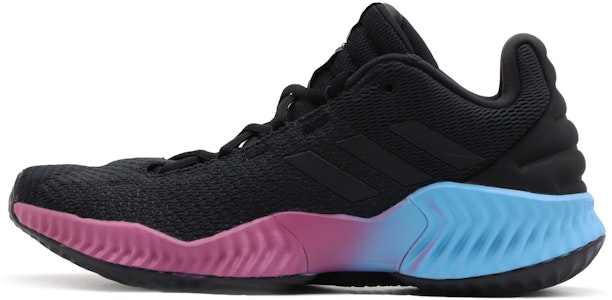 【客製球鞋】adidas Pro Bounce 2018 極光 BBL 黑武士 減震防滑 低筒 籃球鞋 男款 黑藍 Lookbook 【客製球鞋】adidas Pro Bounce 2018 極光 BBL 黑武士 減震防滑 低筒 籃球鞋 男款 黑藍