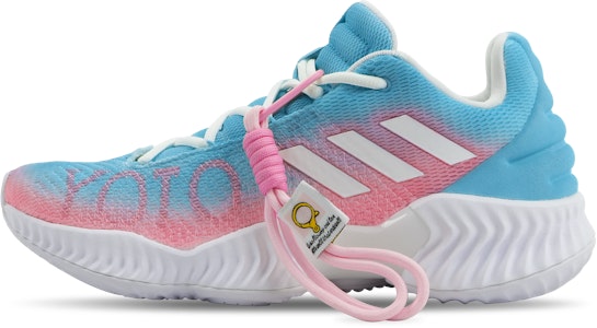 【オーダーメイドシューズ】アディダスプロバウンス2018 'ドーパミンブルーピンクグラフィティ' FW0903(Team162-男款薄荷蓝) Buy 【オーダーメイドシューズ】アディダスプロバウンス2018 'ドーパミンブルーピンクグラフィティ' FW0903(Team162-男款薄荷蓝)